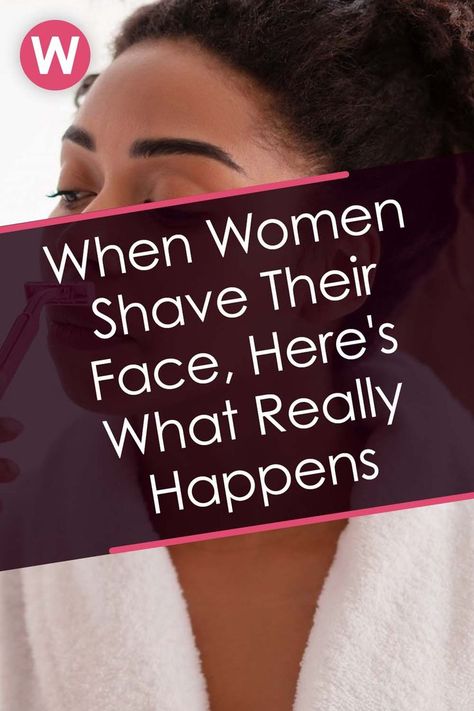 It's becoming increasingly common for women to shave their faces. Some women choose to use body razors, some face-specific razors, and others prefer to remove hair via dermaplaning. #dermaplaning #skincare #face #shaving Shave Face Women, Shave Your Face, Face Shaving, Vellus Hair, Face Hair Removal, Best Hair Removal Products, Hair Removal Women, Face Tips, Shaving Tips