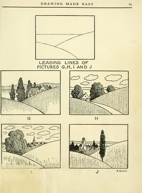 DrawingMadeEasy91 | thecmn | Flickr Drawing Made Easy, Perspective Drawing Lessons, Drawing Eyes, Easy A, Perspective Drawing, Book Drawing, Landscape Drawings, Sketches Easy, Urban Sketching