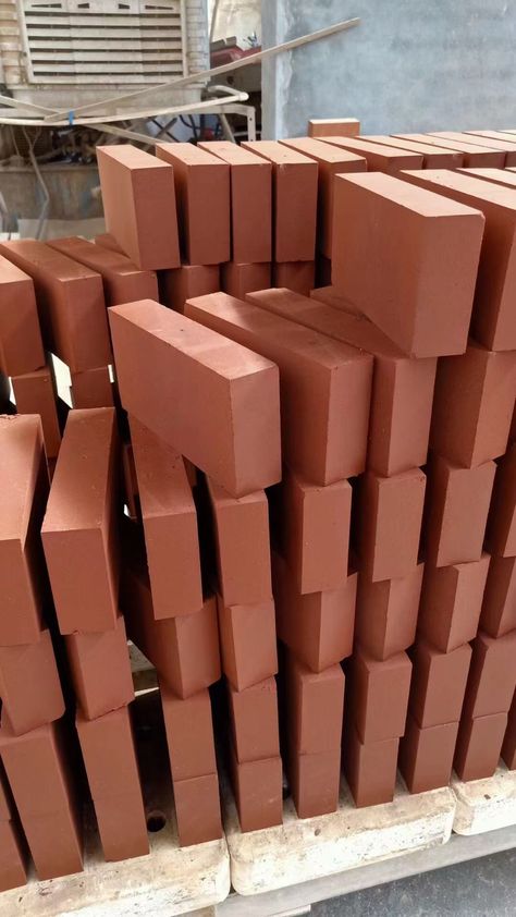 Clay paving bricks 🧱 Terracotta red brick 240*115*50mm Square edge #Taitonebrick #klinker #terracotta #brickpaver Terracota Bricks, Paving Bricks, Red Clay Bricks, Terracotta Brick, Stained Floors, Clay Bricks, Clay Pavers, Concrete Stained Floors, Interlocking Bricks