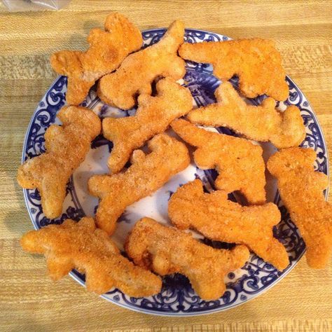 Dinosaur Nuggets, Dino Nuggies, Dinosaur Chicken Nuggets, Chicken Nugget, Food Therapy, Chicken Nuggets, Yummy Foods, The Taste, Meal Ideas