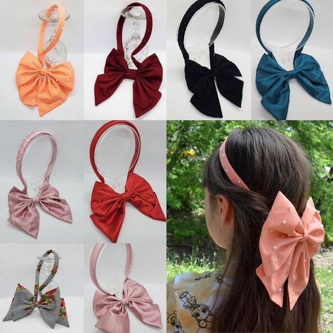 #hairclips #hairaccessories #handmade #la #hairclip #hairbows #headbands #accessories #bows #headband #fashion #hairpins #hair #smallbusiness #hairstyles #scrunchies #os #shopsmall #bow #babygirl #hairband #hairbands #supportsmallbusiness #maedemenina #hairbow #earrings #hairstyle #handmadebows #hairclipmurah #jepitrambut #handmadewithlove #kidsfashion #hairpin #hairaccessory #love #hairclipskids #hairclipimport #headpiece #hairclipkorea #jepitrambutkorea #o #clips #bowsbowsbows #hairaccesories Headband Looks, Elegant Tiara, Girls Hair Bows Diy, Diy Hair Accessories Ribbon, Bow Hairband, Vintage Hair Accessories, Plastic Headband, Diy Headband, Fabric Bows