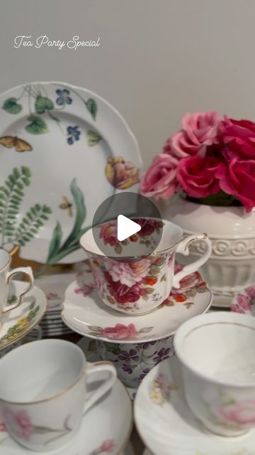 The Fancy Stuff on Instagram: "April Tea Party Special

Rent up to 35 items for only $25.

Our rental packages allow you mix and match vintage and modern pieces to create a unique package that fits your needs.  Pick your 35 items from over 1,000 options of vintage teacups, teapots, plates, serveware, silverware, glassware, and decor. 

Info@TheFancyStuffRentals.com

No delivery fee within 35 miles of Grenville, SC.

#yeahthatgreenville #vintagepartyrentals #vintagechinarentals #vintagechinarentalsc #teaparty #bridalshower #babyshower #bridgertonparty" Fancy Stuff, Vintage Teacups, Party Rentals, Vintage China, Mix N Match, Mix And Match, Serveware, Tea Party, Tea Pots