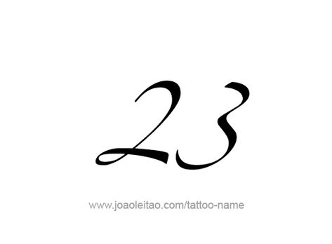 23 Logo Design Number, 23 Design Number, 23 Tattoo, 23 Number, Tattoos With Names, Number Tattoo Fonts, Letters Tattoo, Blue Texture Background, Number Ideas