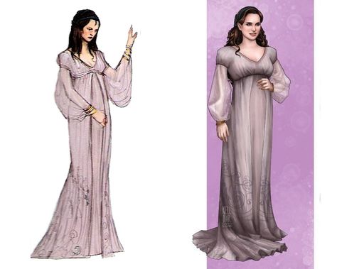 Padme Nightgown, Padme Art, Medieval Nightgown, Padme Outfits, Padme Amidala Costume, Thrawn Trilogy, Amidala Star Wars, Padmé Amidala, Queen Amidala