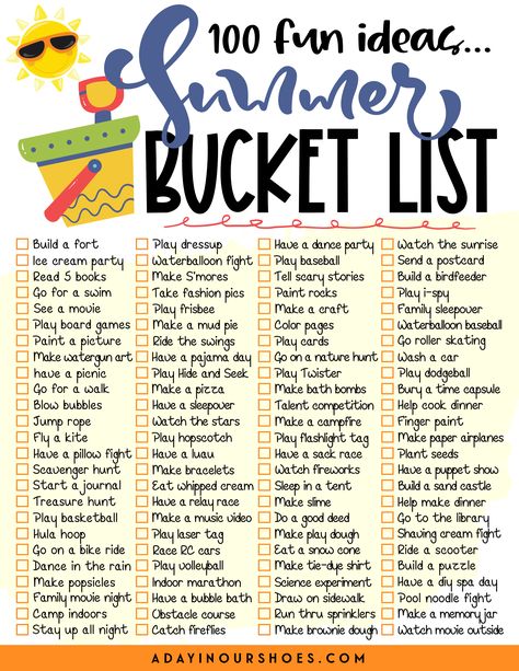 Bored Activities, Kids Summer Bucket List, Summer Bucket List Ideas, Ultimate Summer Bucket List, Bucket List For Teens, Summer Schedule, Fun Images, Summer Fun For Kids, Bucket List Ideas