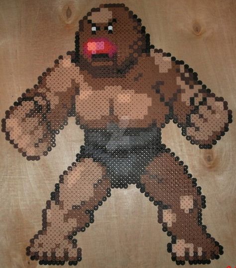 Buff Diglett by Pumpkin-King-Zak Buff Pokemon, Diglett Pokemon, Pokemon Perler, Pokemon Perler Beads, Pumpkin King, Melty Beads, Perler Beads, Just For Fun, Pokemon