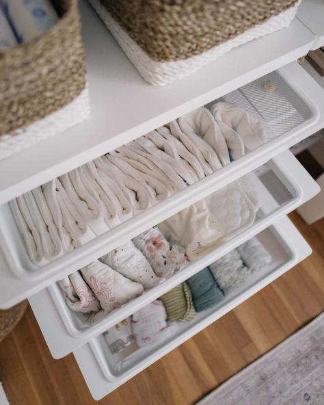 Nursery Closet Makeover: Custom Elfa Décor | Jess Ann Kirby Elfa Shelving, Nursery Closet Organization, Nursery Closet, Baby Closet, Organize Your Home, Small Space Solutions, Closet Makeover, Organize Declutter, Custom Closets