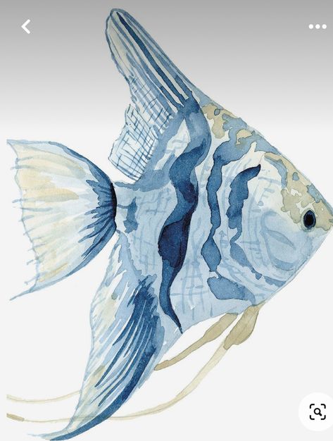 Watercolor Fish, Watercolor Ocean, Watercolour Inspiration, Fish Drawings, Watercolor Art Lessons, Sea Art, Fish Painting, Art Inspiration Painting, The Masterpiece