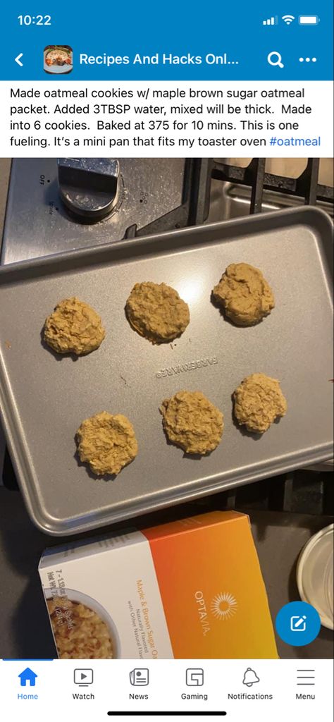 Optavia Oatmeal Cookie Hack, Optavia Oatmeal Cookies, Oatmeal Optavia Hack, Optavia Fueling Hacks Oatmeal, Optavia Oatmeal Hack, Optavia Oatmeal, Cappuccino Cookie, Meal Hacks, Maple Brown Sugar Oatmeal