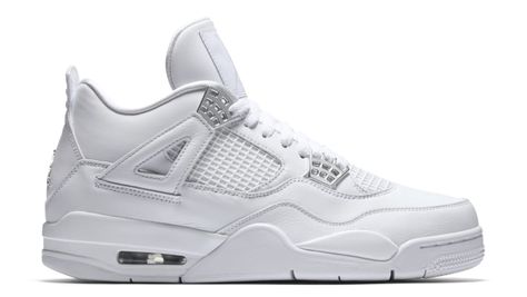 Jordan 4 Retro Pure Money, Jordan 4 Pure Money, Black Cat Breeds, Red Cactus, White Jordans, Cactus Jack, Dad Shoes, Jordan 4 Retro, Air Jordan 4