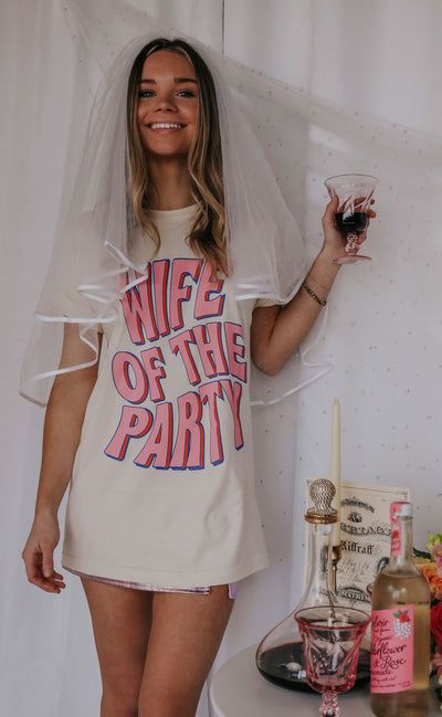 Wife Of The Party, Bachelorette Party Planning, Wedding Festivities, Bridal Bachelorette Party, Bachelorette Themes, Bachelorette Party Bride, Bachelorette Outfits, Bachelorette Trip, Bachelorette Party Themes