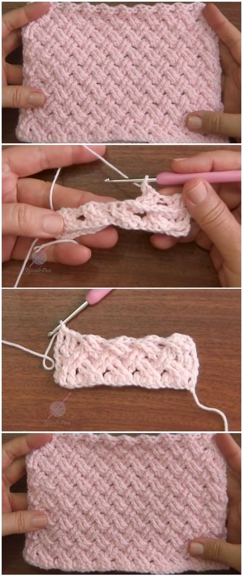 Learn To Crochet Celtic Stitch - ilove-crochet Crochet Celtic, Crochet Free Patterns, Celtic Weave, Confection Au Crochet, Crochet Tips, Haken Baby, Crochet Cross, Crochet Stitches Tutorial, Crochet Instructions