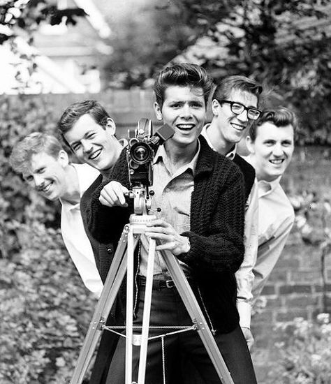 Cliff Richard and the Shadows. Hank Marvin, Sir Cliff Richard, Band Photoshoot, Cliff Richard, Golden Oldies, Move It, Blackpool, World Cultures, Gallery Frame