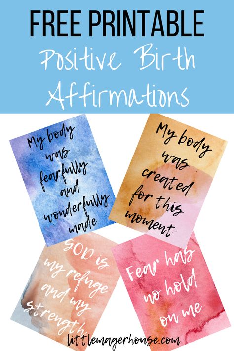 Free printable positive Christian birth affirmations Free Printable Christian Birth Affirmations, Birth Affirmations Christian Printable, Free Birth Affirmation Printables, Christian Birth Affirmations, Homebirth Affirmations, Birth Prep, Team Green, Reading Post, Birth Affirmations