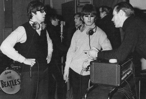 Wondering Wanderer, The Beatles recording “Paperback Writer” circa... Paperback Writer, Abbey Road Studio, George Martin, The Fab Four, Abbey Road, Big Star, John Lennon, History Books, My Only Love