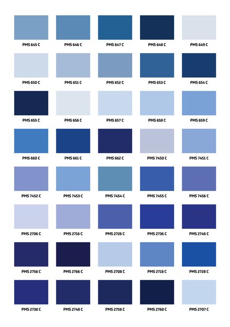 Pantone Chart, Ral Colour Chart, Pantone Color Guide, Color Names Chart, Pantone Color Chart, Blue Shades Colors, Pantone Colour Palettes, Color Mixing Chart, Color Palette Challenge