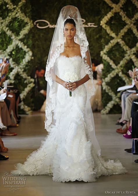 Spanish style wedding gowns Spanish Style Wedding Dress, Spanish Style Wedding, Wedding Dress Cake, White Wedding Dress, A Wedding Dress, Mod Wedding, Bridal Fashion Week, Long Sleeve Wedding, Wedding Dress Sleeves