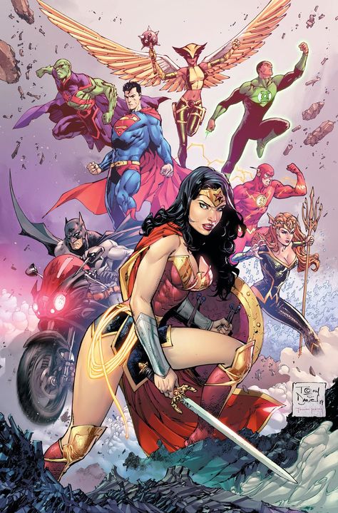 DC's December 2019 Includes Doomsday Clock #12, Tom King's Batman Finale Math Comics, Justice League Art, Justice League Comics, Justice Society Of America, Dc Comics Heroes, Martian Manhunter, Univers Dc, Dc Comics Superheroes, Arte Dc Comics