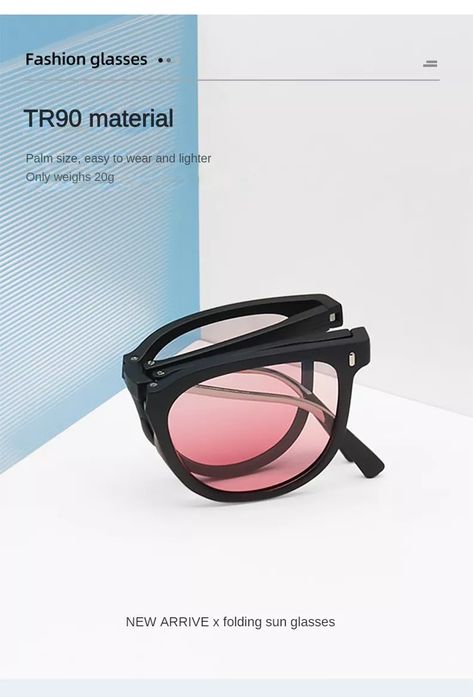 Folding Sunglasses, Sunglasses Display, Sunglasses Vintage, Glasses Fashion, Mirrored Sunglasses, Branding, Sunglasses, Frame