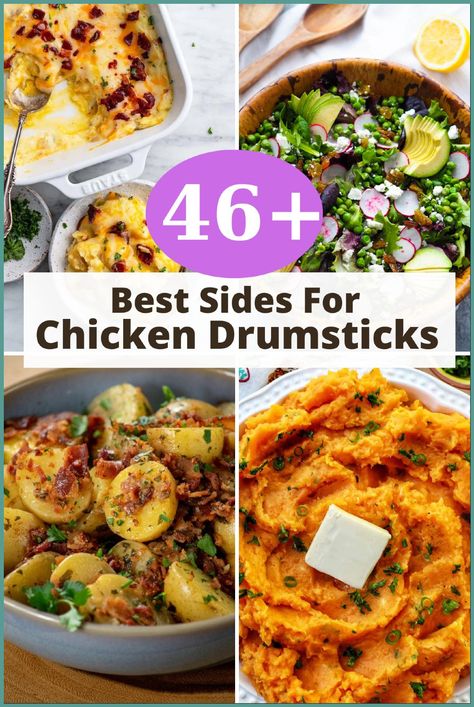 Wondering what to serve with chicken drumsticks? Discover sides like smoked sweet potatoes, zesty Italian pasta salad (meat and cheese), and creamy stovetop shells macaroni and cheese. These drumstick side dishes include options like cheesy slow cooker ranch potatoes and dill pickle pasta salad. Each dish is designed to complement baked chicken drumsticks and grilled cornbread. Click to see the recipe. What To Eat With Chicken Drumsticks, Sides With Drumsticks, Drumstick Sides, Sides For Chicken Drumsticks, Chicken Drumstick Side Dishes, Grilled Cornbread, Smoked Sweet Potatoes, Healthy Sides For Chicken, Grilled Chicken Sides