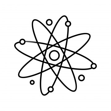 Atom Drawing, Science Vector, Project Drawing, Science Tattoos, Science Icons, Science Illustration, Location Icon, Symbol Design, Free Vector Graphics