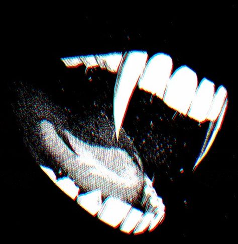 Vampire Fang Aesthetic, Teeth Vampire, Teeth Aesthetic, Male Vampire, Howleen Wolf, Modern Vampires, Vampire Anime, Black Vampire, Vampire Aesthetic