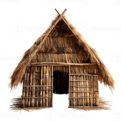 Thumbnails Youtube Background, House Png, Youtube Background, Bahay Kubo, Hut House, Thatched House, House Clipart, Graphic Design Assets, Gable Roof