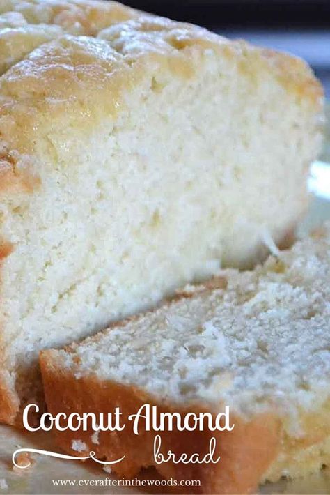 Almond Bread Recipe, Almond Milk Recipes, Almond Bread, Pane Dolce, Coconut Bread, Torte Cupcake, Dessert Aux Fruits, Almond Extract, Coconut Almond