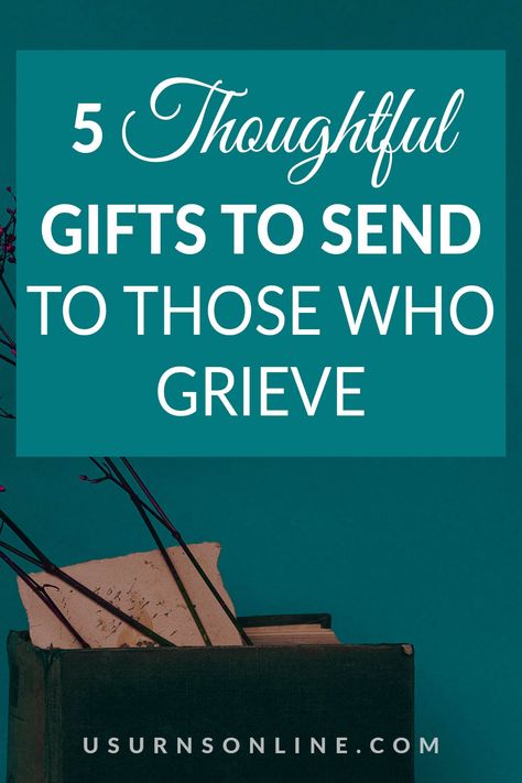 What should you send to someone who is grieving? How can you be sure that it will be an appropriate gift? We have 5 thoughtful gifts to send to those who grieve Thoughtful Sympathy Gifts, Condolences Gift Ideas, Unique Sympathy Gifts Zazzle, Gifts For Someone Who Lost A Loved One, Gifts For Grievers, Unique Sympathy Gifts Jewlery, Healthy Ways To Grieve, How To Help Someone Grieve, Sending Condolences