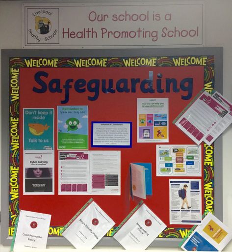 Safeguarding - Pleasant Street Primary School Safeguarding Display, Safeguarding Children, Community Policing, School Health, School Decor, School Curriculum, School Decorations, Primary School, Kids Safe