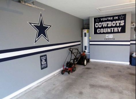 Dallas Cowboys Room Decor, Team Themes, Dallas Cowboys Bedroom, Dallas Cowboys Room, Future Cowboy, Dallas Cowboys Party, Cowboy Bedroom, Dallas Cowboys Quotes, Man Cave Living Room