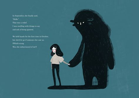 Carreras 동화 삽화, Art Tumblr, Arte Sketchbook, Illustration Inspiration, Illustrations And Posters, The Hand, Children's Book Illustration, Black Bear, Book Illustration