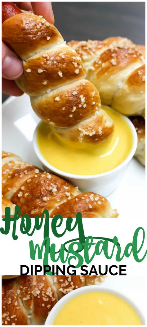 Pretzel Dip Honey Mustard, Honey Mustard For Pretzels, Pretzel Sauce Recipe, Honey Mustard Dip For Pretzels, Honey Mustard Sauce For Pretzels, Hot Dog Dipping Sauce, Honey Mustard Dipping Sauce For Pretzels, Hot Pretzel Dip, Mustard For Pretzels Dipping Sauces