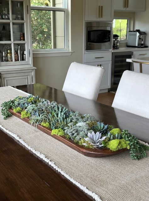 Dough bowl centerpiece summer