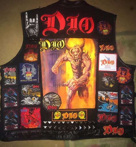 Battle Backpack, Metal Vest, Holy Diver, Battle Jackets, Battle Vest, Metal Baby, Punk Fashion Diy, Metal Jacket, Patch Pants