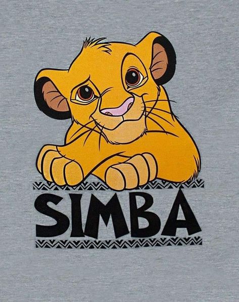 Roi Lion Simba, Kiara And Kovu, Lion King Tattoo, Deco Disney, Simba Lion, Lion King Baby, Lion King Birthday, Simba And Nala, T Shirt Logo Design