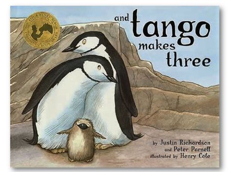 And Tango Makes Three While I have not yet read this picture book, the write-up on Wikipedia makes me want to read it, just to see what all the hype is about! :) Penguin Names, Henry Cole, New York City Central Park, Penguin Book, In The Zoo, Banned Books, Eric Carle, Book Week, Penguin Books