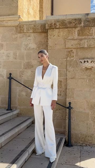 BY MALINA BRIDAL on Instagram: "Have your moment in an effortless satin suit. #bymalinabridal #modernbride #trendybride #bridalsuit #whitesuit #satinsuit #bride2023" By Malina Bridal, Satin Suit, Trendy Bride, Modern Bride, Inspiration Board, Dress Code, Dress Codes, Elegant Style, Wedding Flowers