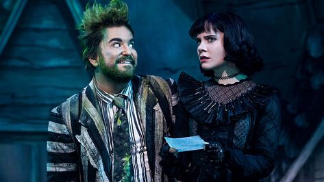 First Look: Alex Brightman, Elizabeth Teeter, and the Cast of Beetlejuice | Broadway Direct Elizabeth Teeter, Beetlejuice Broadway, Rob Mcclure, Beetlejuice Cast, Lydia Beetlejuice, A Bronx Tale, Anthony Johnson, Alex Brightman, Winter Garden Theatre