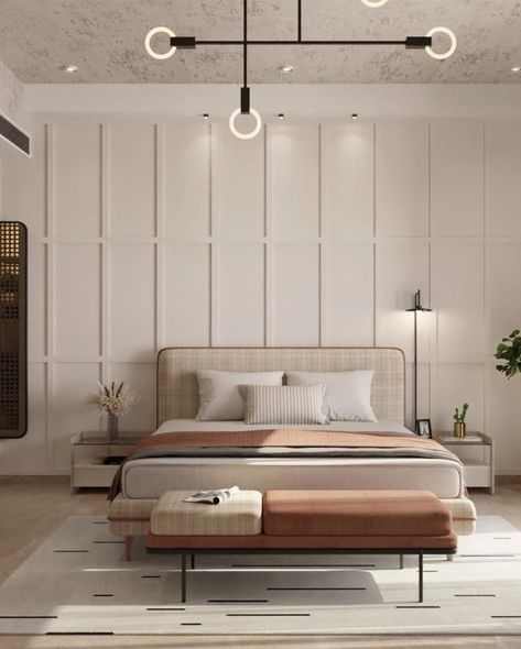 Luxury Bedroom Master Suite, Bedroom Color Palette, Dark And Moody Bedroom, Homely House, Modern Wall Paneling, Bedroom With Bathroom, Bedroom Beige, Bedroom Colour Palette, Moody Bedroom