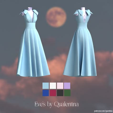 Ts4 Formal Dress, Female Clothes Cc Sims 4, Dresses Sims 4, Sims 4 Cc Bridesmaid Dress, Sims Princess Dress, Gown Sims 4 Cc Patreon, Sims 4 Gown Maxis Match, Sims 4 Gown, Sims 4 Gown Cc