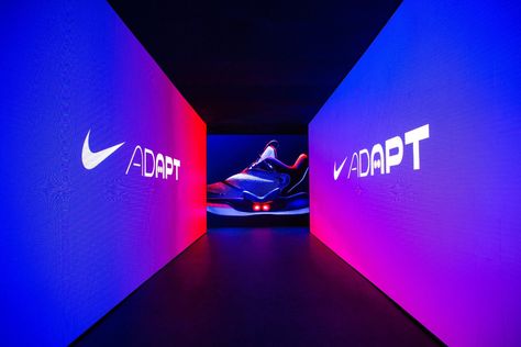 Football Tunnel Entrance, Football Activation, Sports Immersive Experience, F1 Mexico, Nike Event, Gaming Event, All Star Weekend, Exhibition Booth Design Neon, Event Booth Design