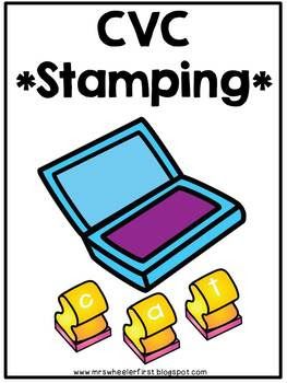 CVC Stamping First Grade Phonics, First Grade Classroom, Word Pictures, Lesson Ideas, My Mother, Mini Books, First Grade, Phonics, New Products