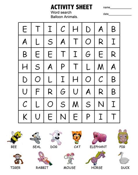 Kindergarten Word Search, Word Puzzles Printable, Word Puzzles For Kids, Easy Word Search, Kids Word Search, Word Search Puzzles Printables, Free Printable Word Searches, Free Word Search, Word Search Printables