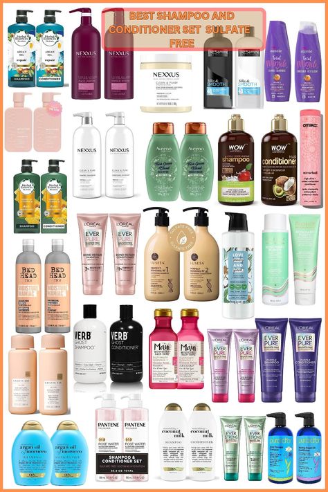 Popular Shampoo And Conditioner, What Are The Best Shampoos, Hair Care Best Products, Type 2 Hair Products, Oily Hair Shampoo And Conditioner, Guest Shampoo And Conditioner, Best Shampoo For Short Hair, Natural Shampoo For Curly Hair, The Best Shampoo And Conditioner For Hair Growth