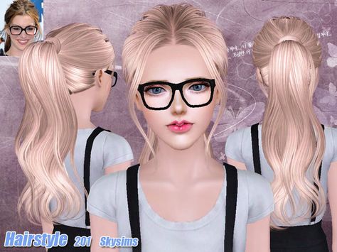 Skysims Hair Adult 201 Sims 4 Cute Hairstyles, Sims4 Cc Hair Ponytail, Sims 4 Long Ponytail, Sims 4 Curly Ponytail, Sims 4 Hair Tumblr, Sims 4 Hair The Sims Resource, Sims 4 Cc Hair Ponytail, Sims 4 Cc Ponytail, Sims 4 Cc Hair Thesimsresource