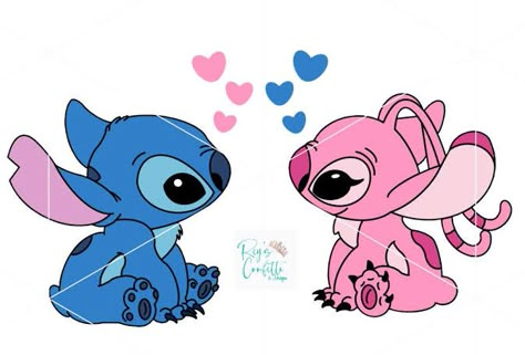 Stitch And Angel Drawing Sketches, Stitch And Angel Drawing, Angle Tattoo, Cricut Corner, Lilo And Stitch Characters, Angel Stitch, Stitch Png, Disney Png, Lana Del Rey Art