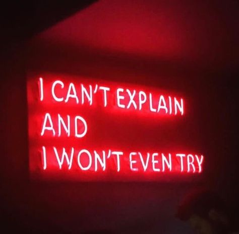 Neon Rouge, Red Quotes, Neon Signs Quotes, Red Aesthetic Grunge, Red And Black Wallpaper, Neon Quotes, Neon Words, Red Neon, Falling In Love Quotes