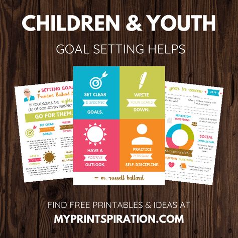 Are you ready to crush your goals in 2020 as a Latter-Day Saint? Whether you are planning a Latter-Day Saint Children/Youth activity night, Family Home Evening Lesson, or you’re simply wanting to plan and get your our own personal goals, I have free Printables for all, including a fun goal setting game, year in review worksheet, goal planning guided worksheets, and more. Check out these posts to go along with the Children and Youth program! #lds Lds Goals, Goal Setting Activities For Kids, Welcome To Activity Days Lds, Yw Goal Setting Activity, Lds Youth Goals, Lds Goals Printable Free, Primary Goals Lds, Lds Yw Goal Setting Activity, Youth Goals Lds Free Printable