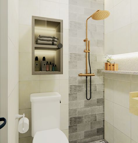 bathroom, shower, storage, toilet, design, minimalist, elegant Hidden Toilet In Bathroom Layout, Micro Toilet Room, Toilet Hidden In Bathroom, Minimalist Toilet And Bath, Bathroom 1.5m X 1.5m, Minimum Toilet Room Size, Small Toilet, Small Bathroom Design, Small Bathroom